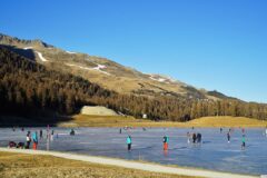 01-16 - Schwarzeis am Silsersee 